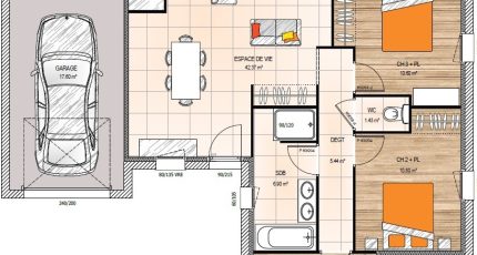 PP19102-3GI  - Maisons Bernard Jambert