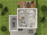 Etage GA 4 ch Design  Maisons Bernard Jambert