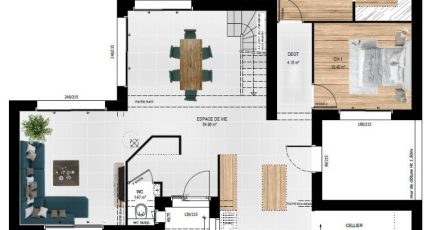 R1MP23134-4GA  - Maisons Bernard Jambert
