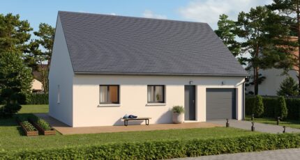 Plain-pied GI 2 ch Design 31082-4586modele820210611zI1yv.jpeg - Maisons Bernard Jambert