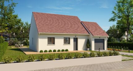 Plain-pied GA 2 ch Design 31052-4586modele620210611Igf10.jpeg - Maisons Bernard Jambert