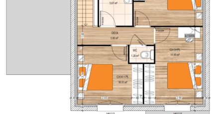 R+1 4GI AUDACE 35784-939modele620230327AoAJ8.jpeg - Maisons Bernard Jambert
