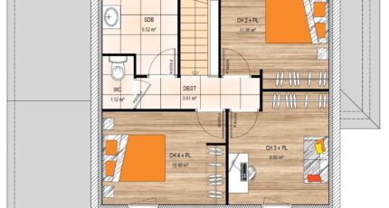 Bouchemaine Maison neuve - 2600007-939modele9202011038bLpa.jpeg Maisons Bernard Jambert
