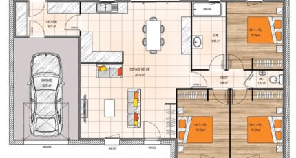 Chemillé Maison neuve - 2612263-961modele820201019ni9h1.jpeg Maisons Bernard Jambert
