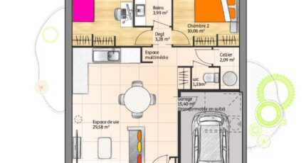 Chemillé Maison neuve - 2645401-961modele620141205Q0zDC.jpeg Maisons Bernard Jambert